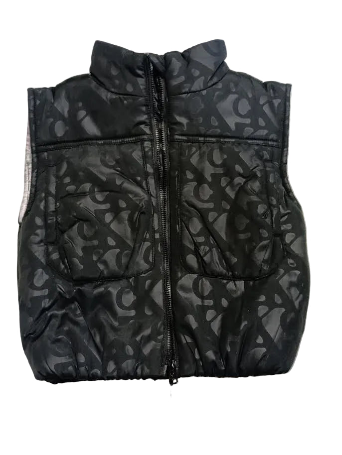 Calvin Klein Girls' 3-Piece Set | Puffer Zip-Up, Long-Sleeve T-Shirt and Leggings | Size 2T