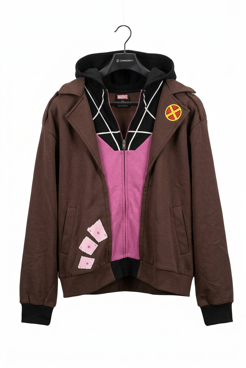 X-Men ’97 Gambit Remy Etienne LeBeau  Hoodie unisex Size X Large