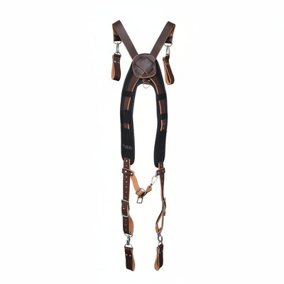 FUERI MAROON COLOR LEATHER TOOL BAG SUSPENDER model 8800