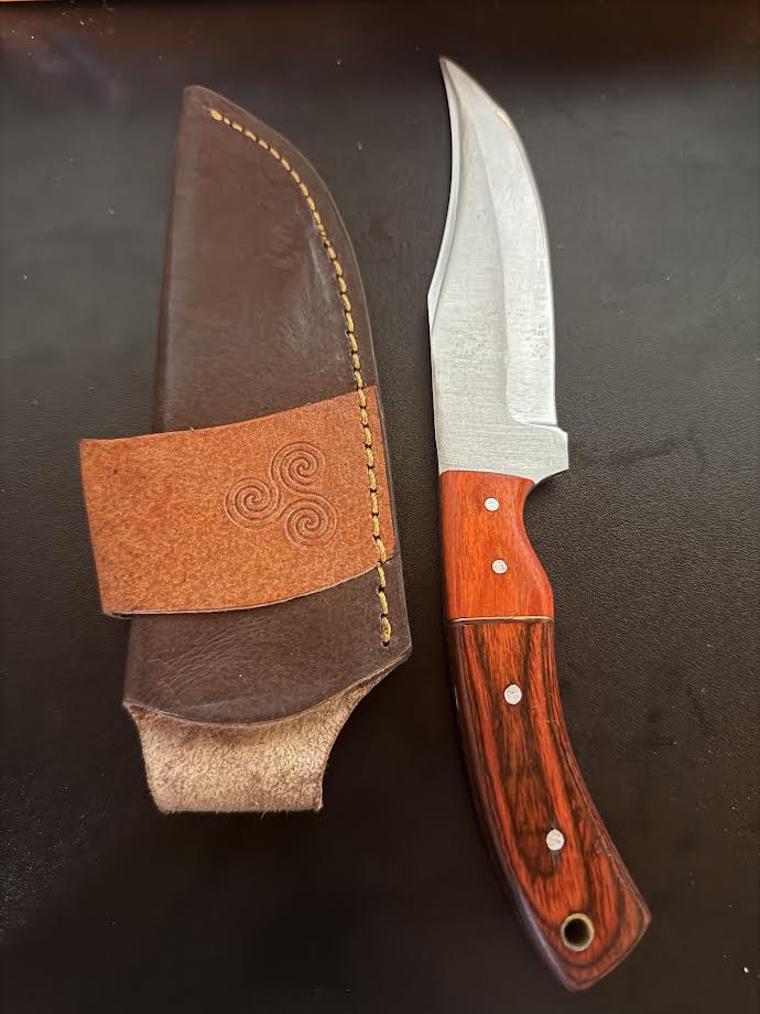 LMK Louis Martin Knives Custom Made Damascus Knives