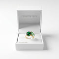 Charter Club Gold-Plated Two-Stone Ring - Size 6