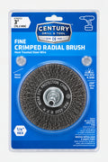 Fine Drill Radial Wire Brush