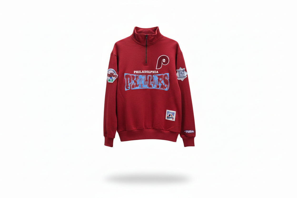 Philadelphia Phillies  Cooperstown Quarter-Zip men's Large