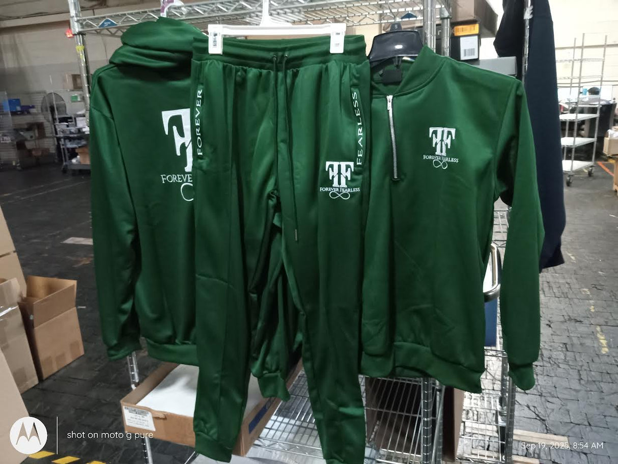 FOREVER FEARLESS GREATFUL GREEN FULL SET BUNDLE (3X) +(LG)