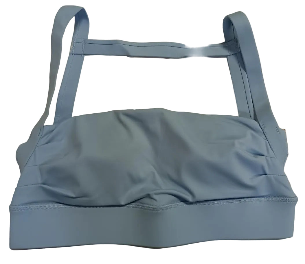 Light Blue Sports Bra by Berlook - Medium