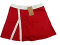 Red Wrap Waist Sport Skort by Berlook - Medium