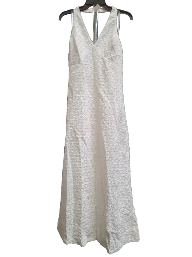 A NEW DAY | White Halter Maxi Dress | Backless | SM