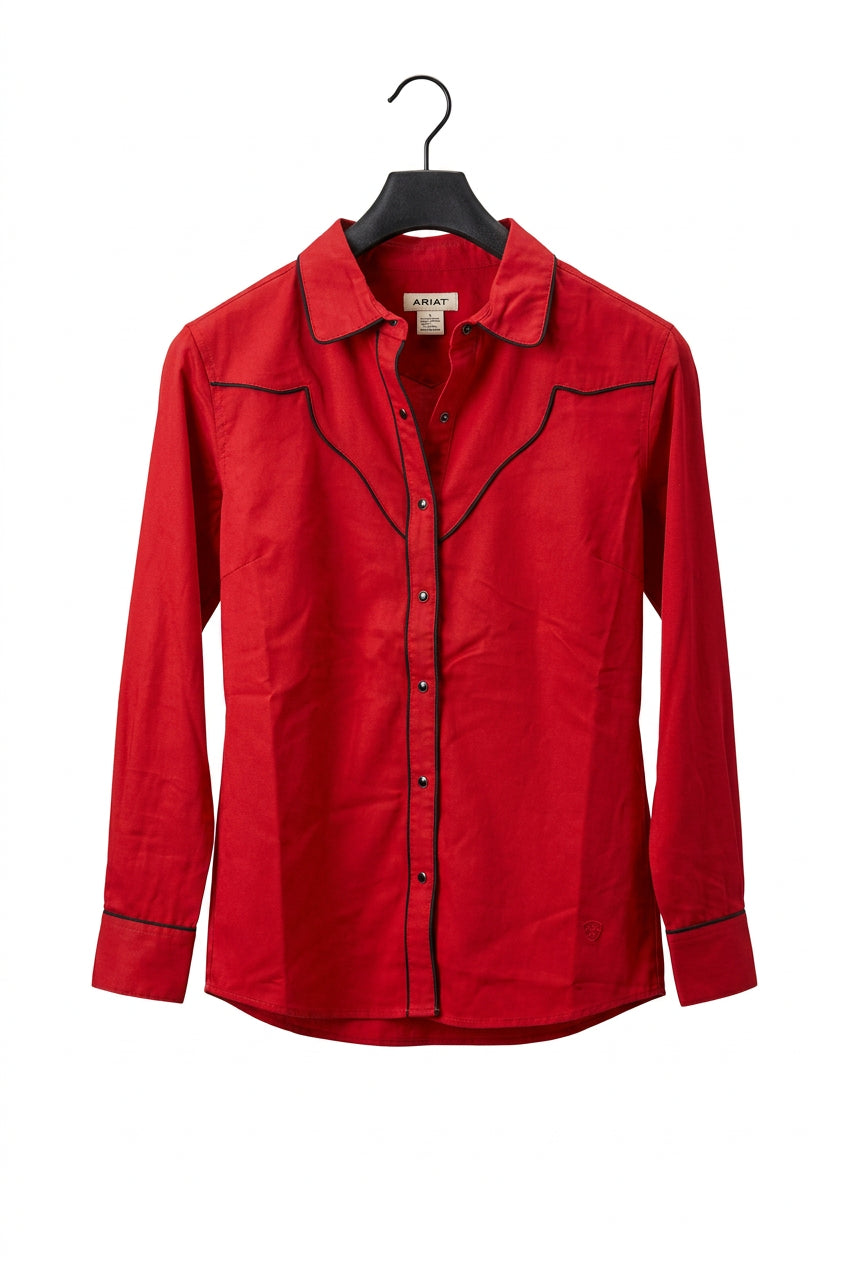 Ariat Women's Audrey Western Snap Shirt Size Large