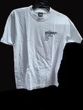 STUSSY STRAWBERRY TEE IN White SIZE Large