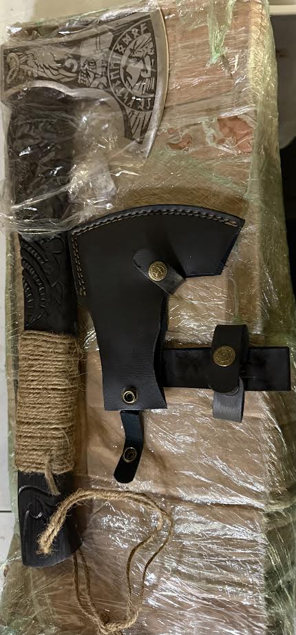 Handmade Viking Axe Vedrfolnir