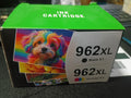 962 XL Ink Cartridge 4 Pack Black, Cyan, Magenta, Yellow