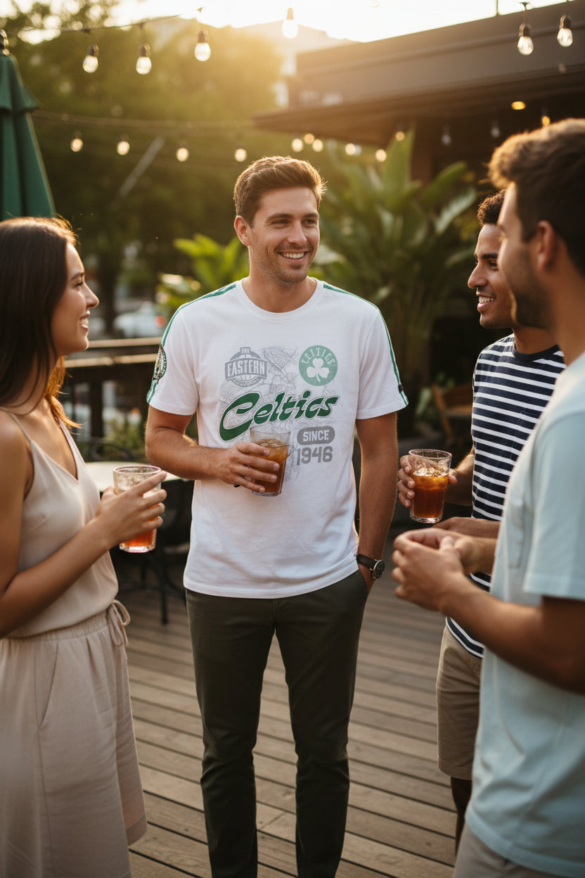 BOSTON CELTICS MEN'S MAPPED OUT GTP  Large