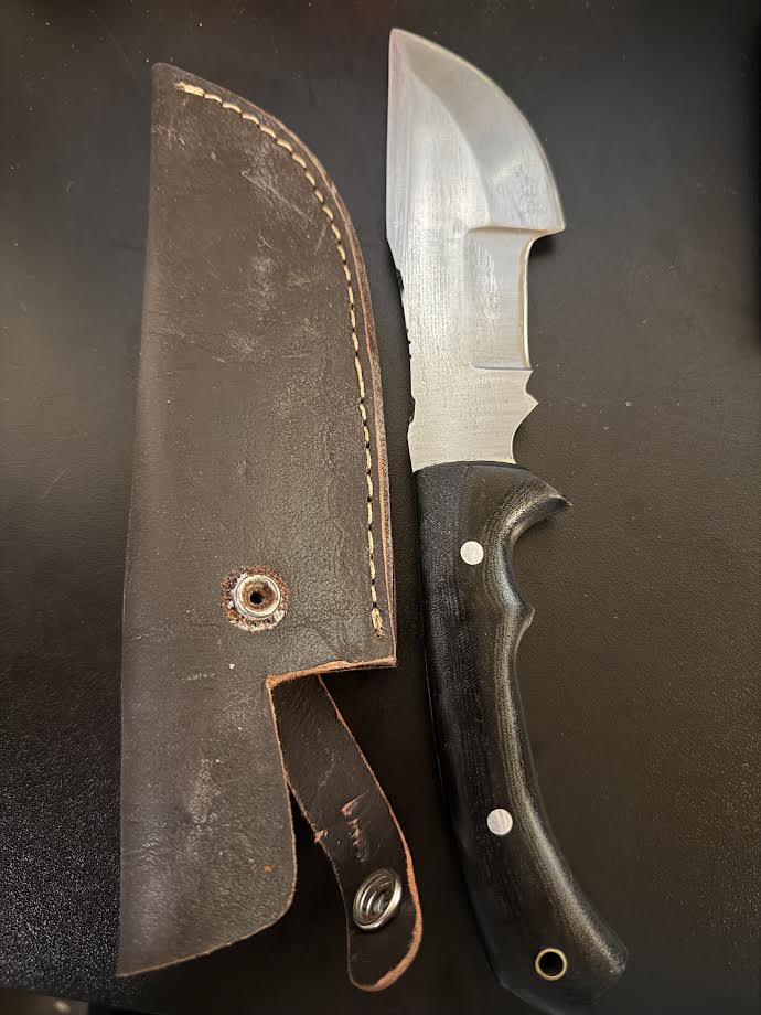 LMK Louis Martin Knives Custom Made Damascus Knives