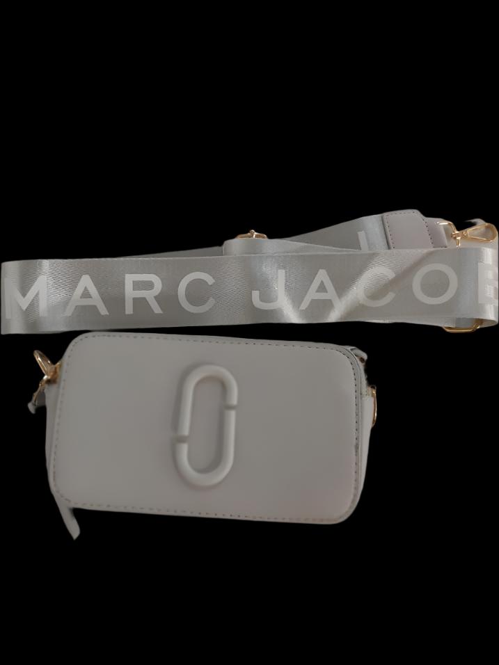 Marc Jacobs The Snapshot Bag, Grey, Leather   NEW