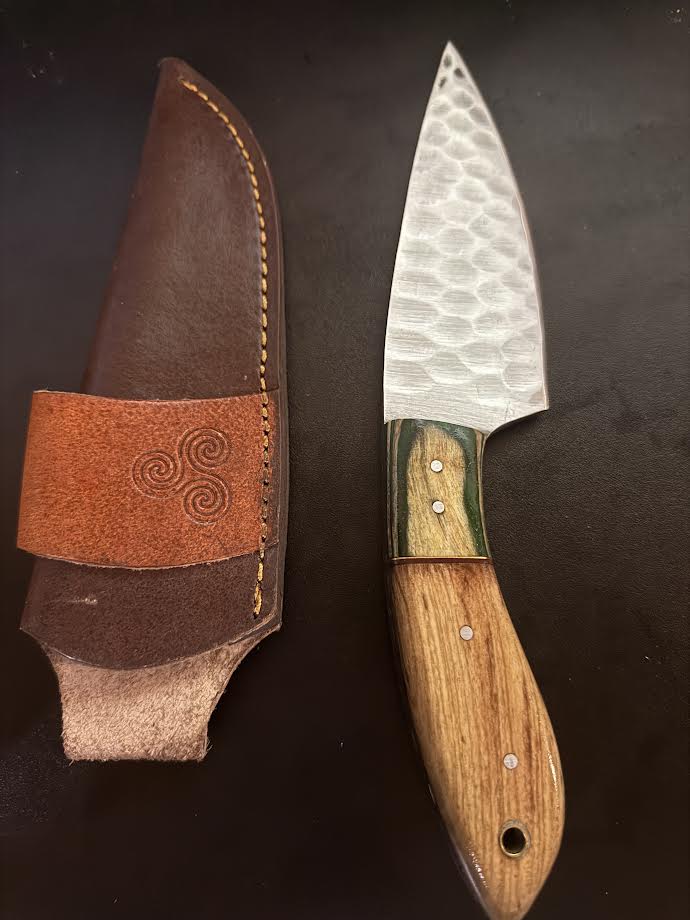 LMK Louis Martin Knives Custom Made Damascus Knives