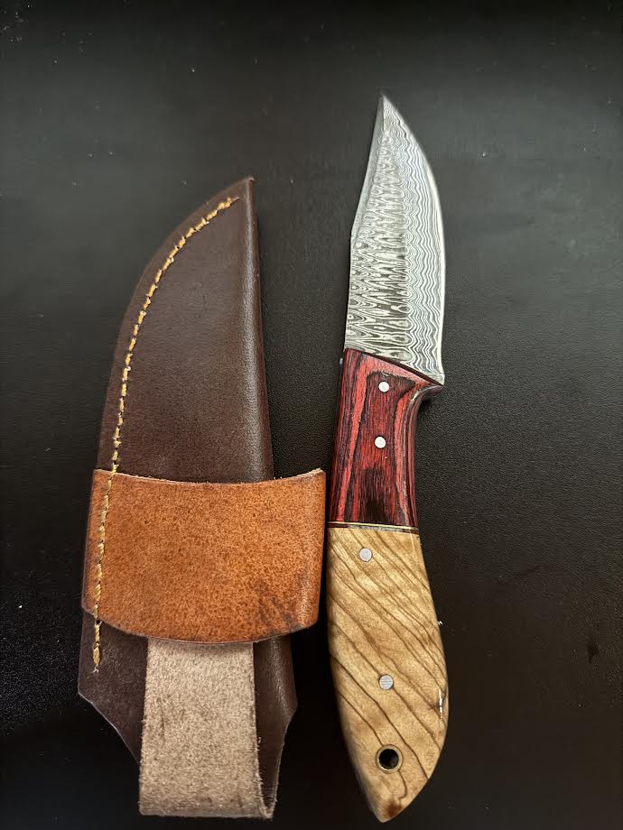 LMK Louis Martin Knives Custom Made Damascus Knives