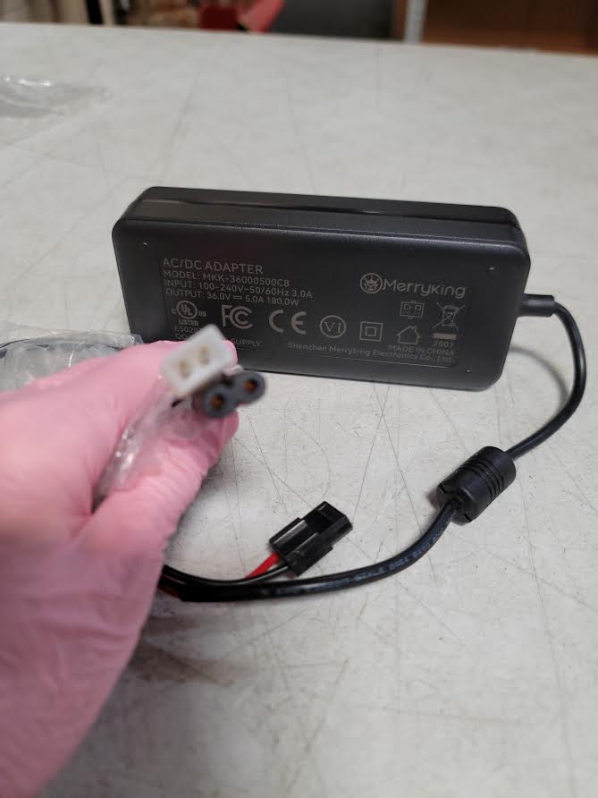 MERRYKING AC/DC Power Supply - Model: MKK-36000500C8