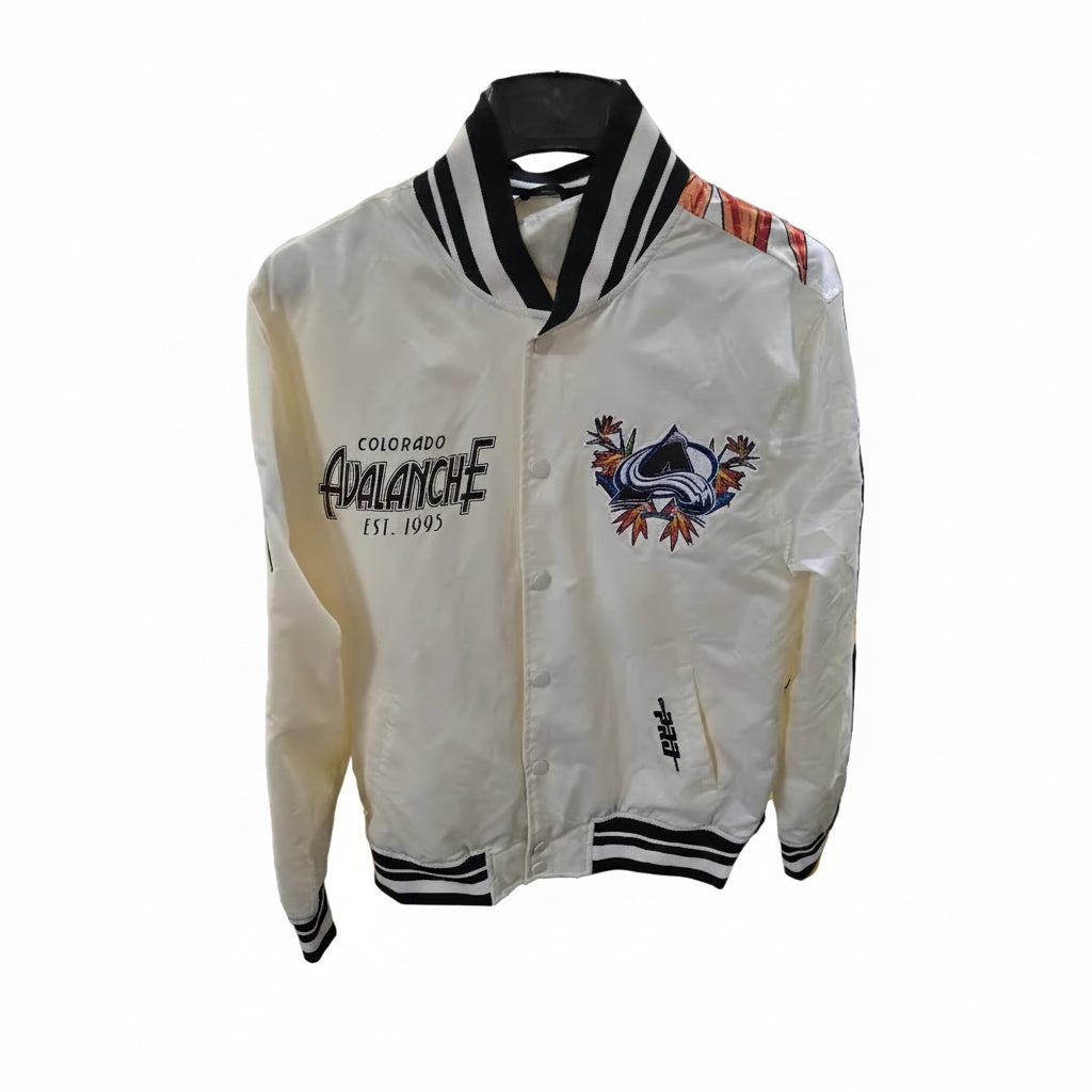 Colorado Avalanche Satin Jacket  Large