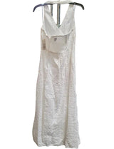 A NEW DAY | White Halter Maxi Dress | Backless | SM