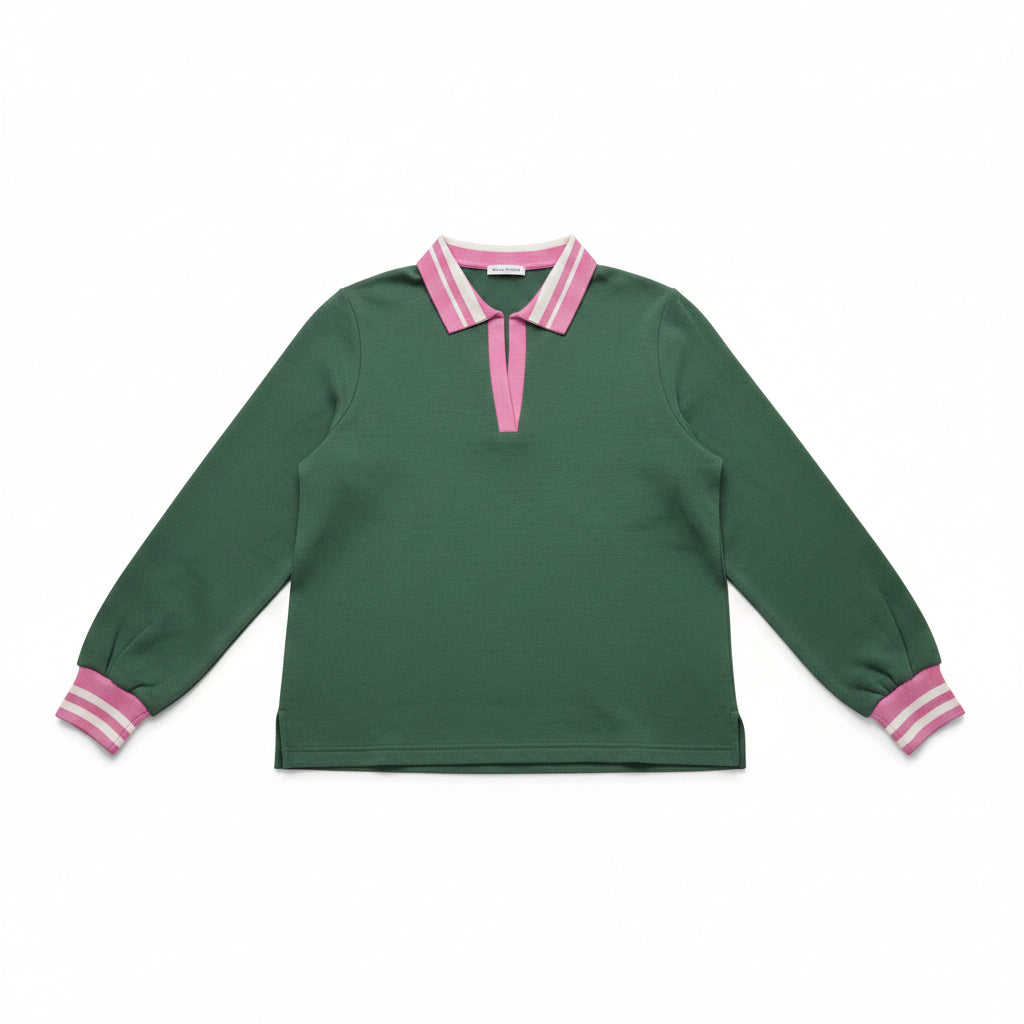 Mary SquareGabby Knit Top  Large  (Olive)