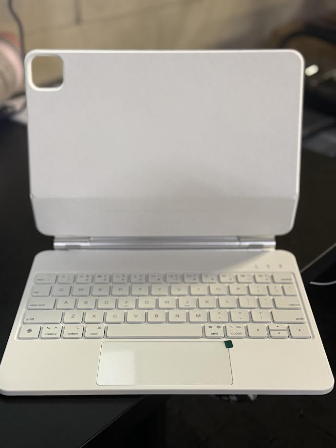 HL-128 A-B Wireless Magic Keyboard Case White Ipad 11 Pro/Air 4/5/6