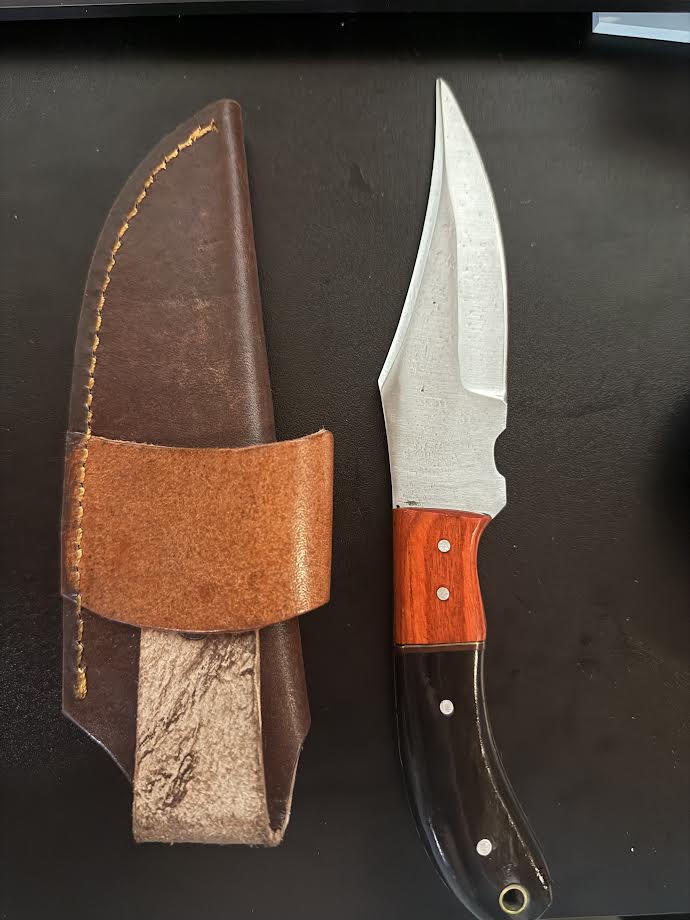 LMK Louis Martin Knives Custom Made Damascus Knives