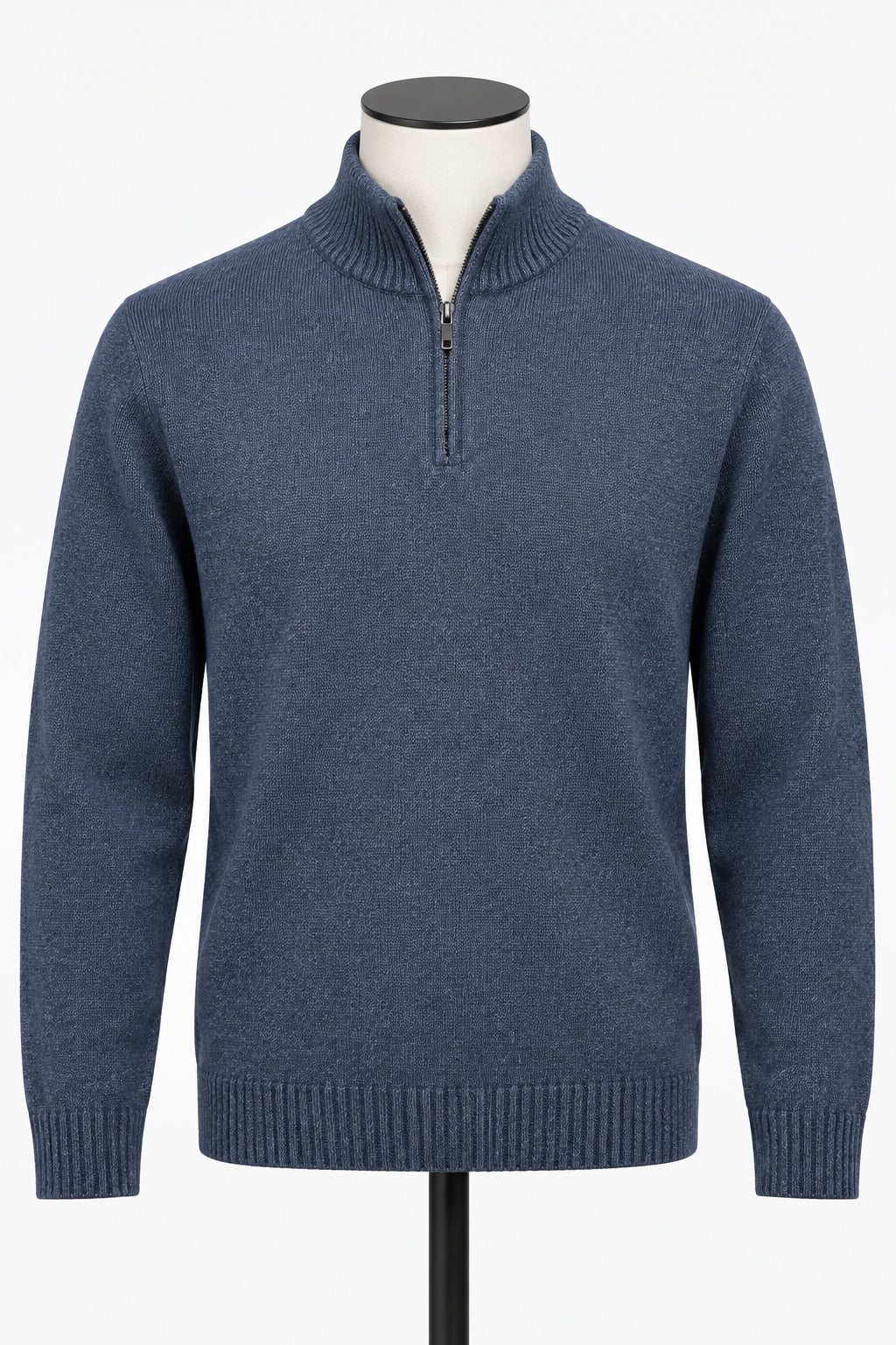 Men's Cozy Half-Zip Sweater by Banana Republic - Moody Blue - L