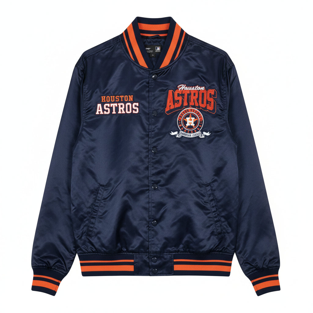 Pro Standard Houston Astros Retro Classic Light Weight Satin Jacket  Large