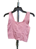 ALL IN MOTION | Women's Crop Tank Top in Pink | SM
