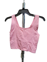 ALL IN MOTION | Women's Crop Tank Top in Pink | SM