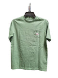 VINEYARD VINES | SS Summer Camp Whale Pocket Tee in Loden Frost | Medium