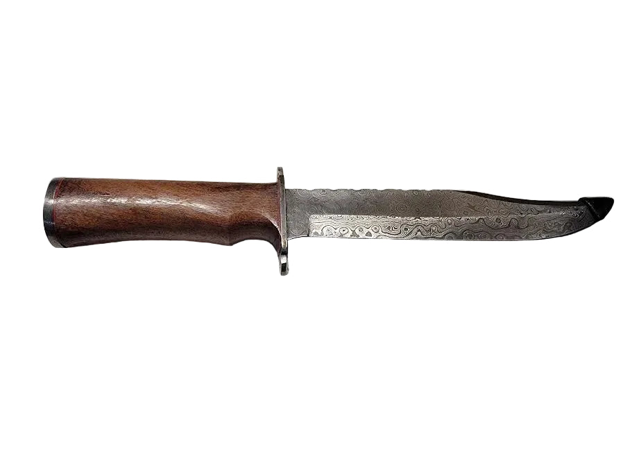 Damascus Hunting Knife (Bolster)