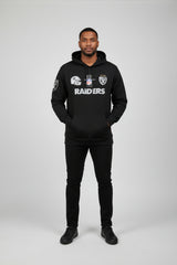 Las Vegas Raiders Pullover Hoodie - Black  Large