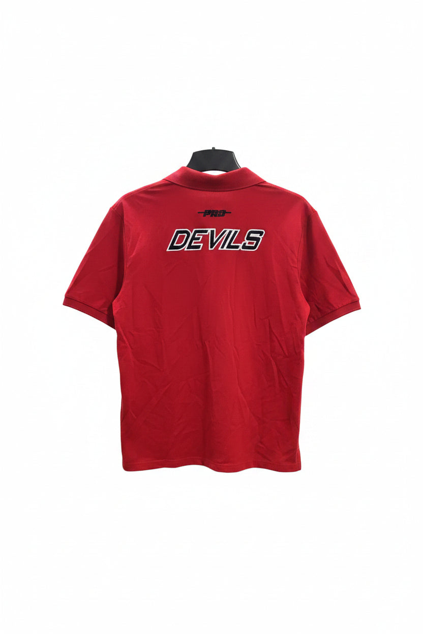 Men's New Jersey Devils Fanatics Red Authentic Pro Clutch Polo  Men's Large