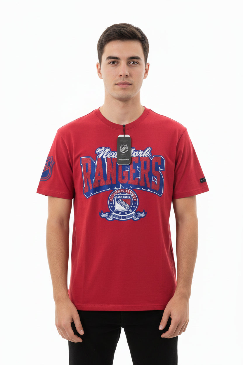 NEW YORK RANGERS LUXURY ATHLETIC COLLECTION RED Large