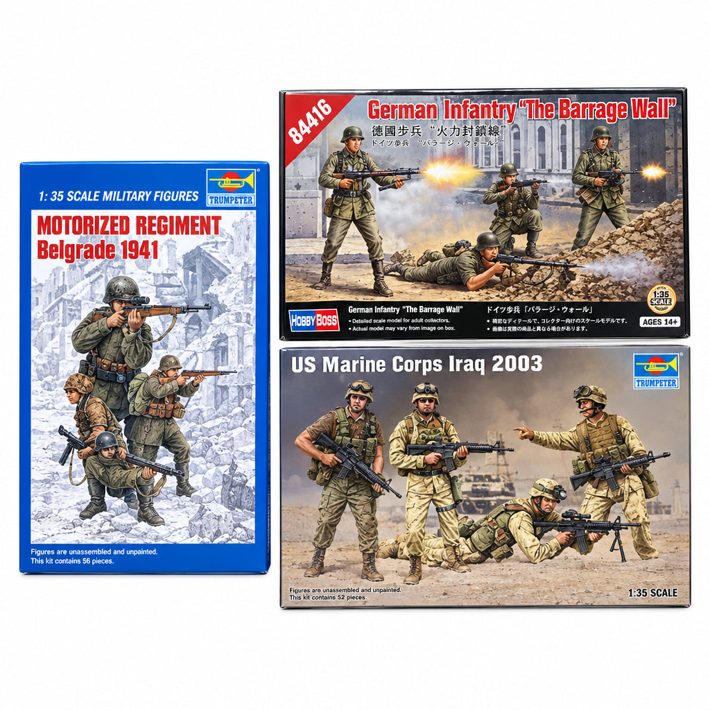 Hobby Boss & Trumpeter collectors assembly kit