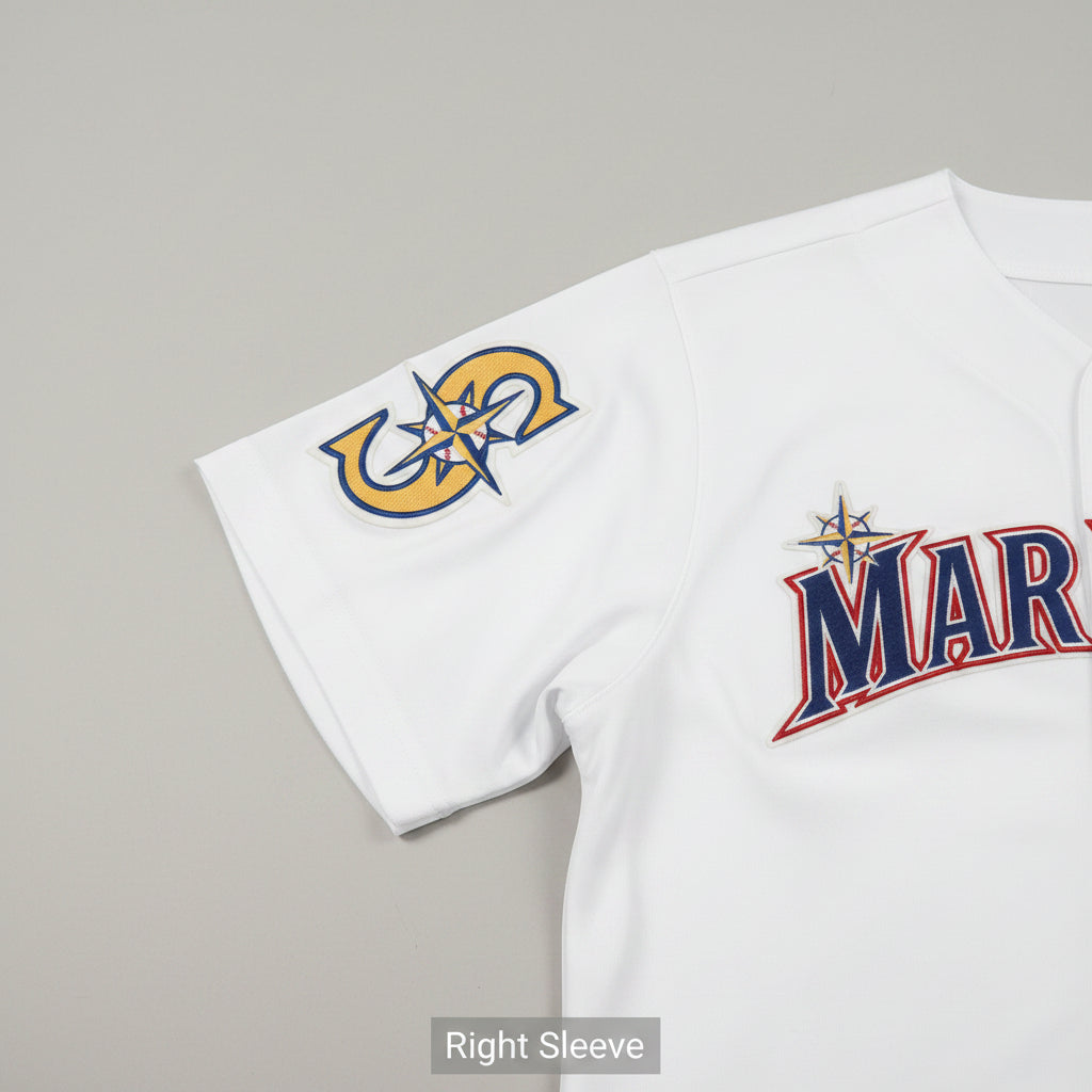 Pro Standard Seattle Mariners "Rebel Athletics" Stacked Logo Boxy Tee - Sz M