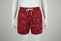 Nike Swim Men's Tossed Block 7" Volley Shorts - Navy/Red - Size L