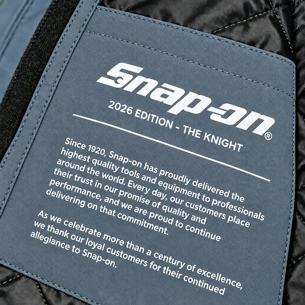Snap-on "The Knight" Padded Jacket (2026 Edition), Polar Night - Sz 3X-Lrg