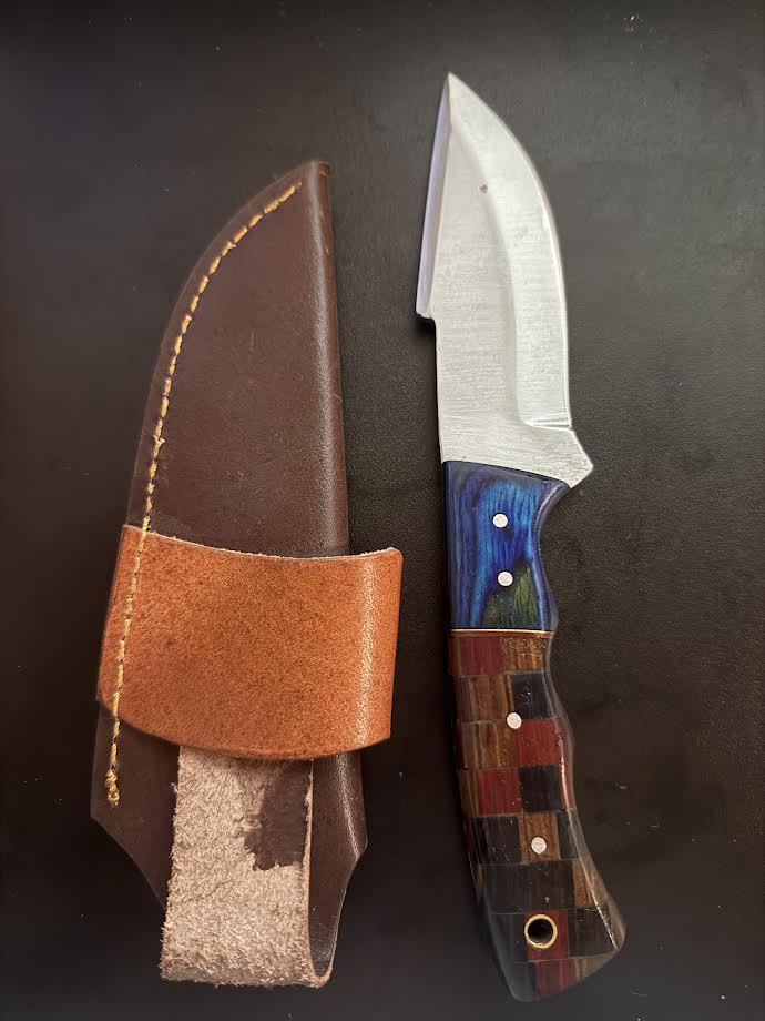 LMK Louis Martin Knives Custom Made Damascus Knives