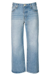 Nelle Atelier Petite Capri Straight Leg Jean - The Austyn in Sky