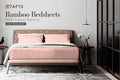 TAFTS Bamboo Sheet Set 100% Bamboo Viscose - Full - Baby Pink