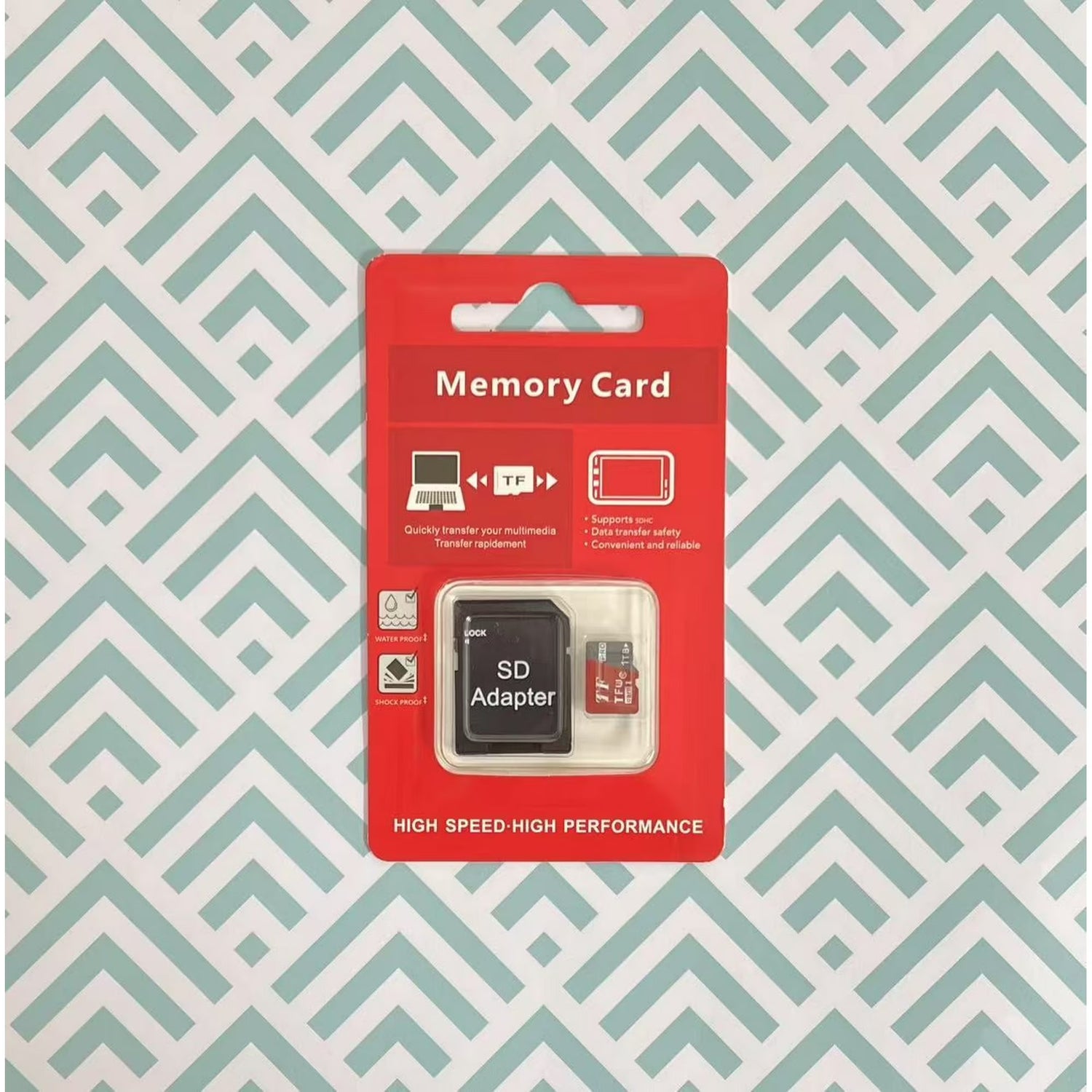 1 TB Micro TF Micro SD Card with Adapter