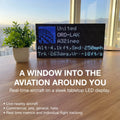 FlightWall Mini Flight Tracking LED Display