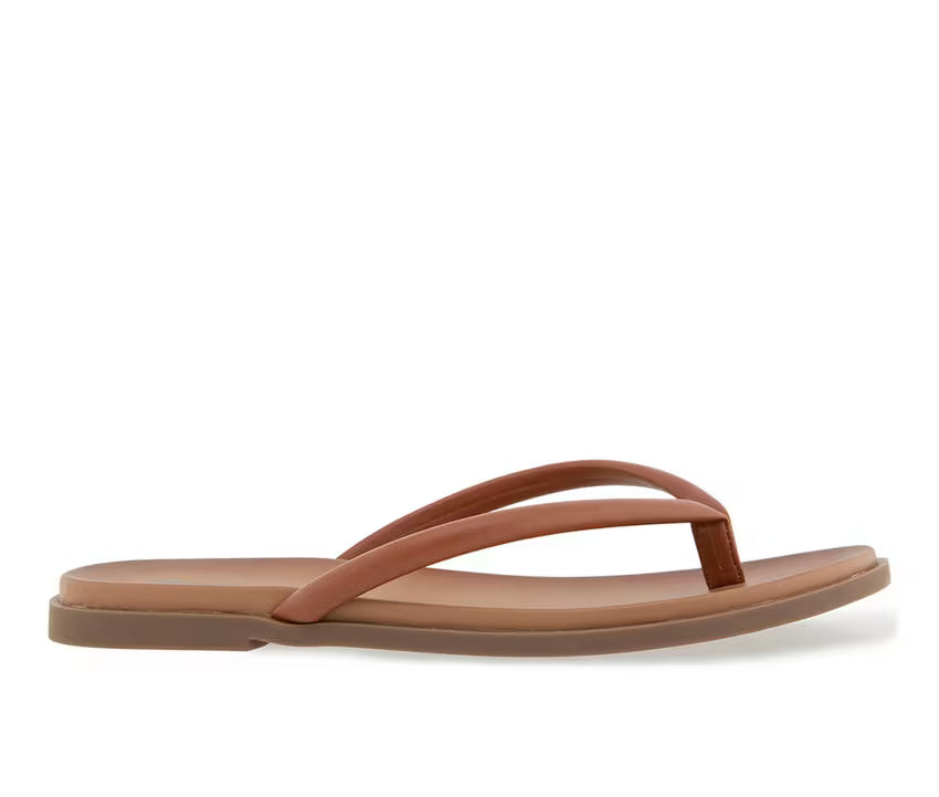 UNIONBAY Women's Rochel Flip-Flops - Cognac - Size: 7.5M