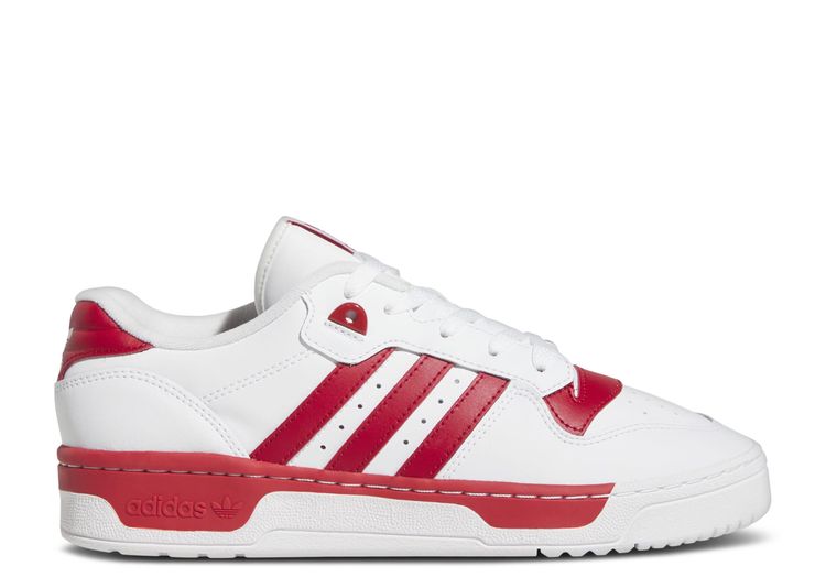 adidas Rivalry Low 'White Team Power Red'