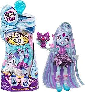 Magic Mixies Pixlings Deluxe Pack, Flyt The Dragonfly, Shimmer Reveal, Create & Mix Potion That Magically Reveals 6.5" Pixling Doll Inside Potion Bottle - Exclusive Mini Mixies & 6 Hair Accessories (New)