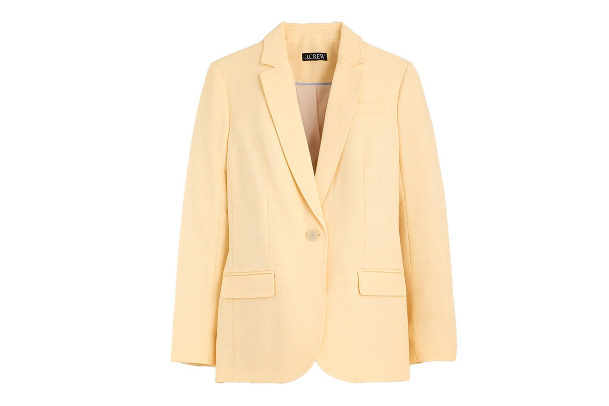 J. Crew Arden Blazer- Luster Canvas- Size 6