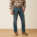 ARIAT Rebar M5 Straight DuraStretch Edge Stackable Straight Leg Jean, 38x36