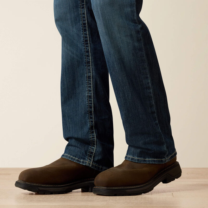 ARIAT FR M4 Relaxed Stretch DuraLight Boundary Boot Cut Jean, 36X32